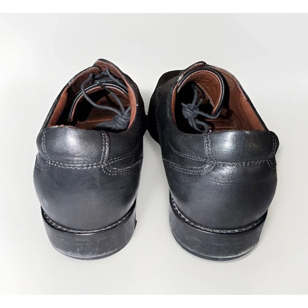 Johnston & Murphy Men's Bartlett Cap-Toe Lace-Up Oxfords Black 13M MSRP $159